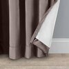 Ricardo Ricardo Premium Velvet Rod Pocket/Back Tab Patio Curtain Panel 02585-70-484-33